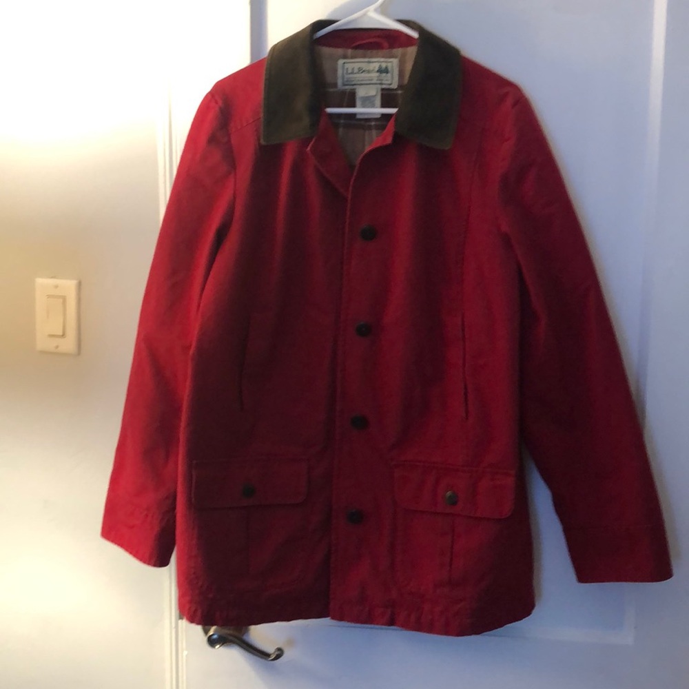 L.L. Bean large woman’s jacket. Button down.